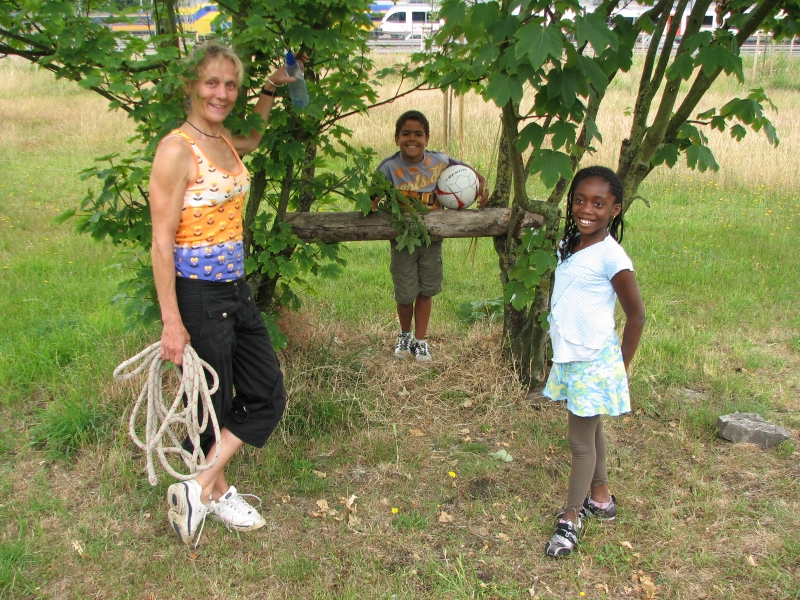 Toekomstige picknickplek